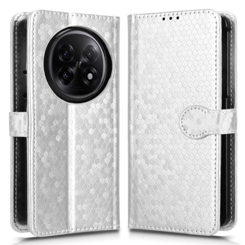 Etui Folio Oppo Find N5 Brokatowe Kropki