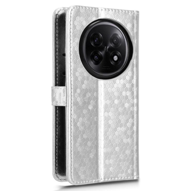 Etui Folio Oppo Find N5 Brokatowe Kropki