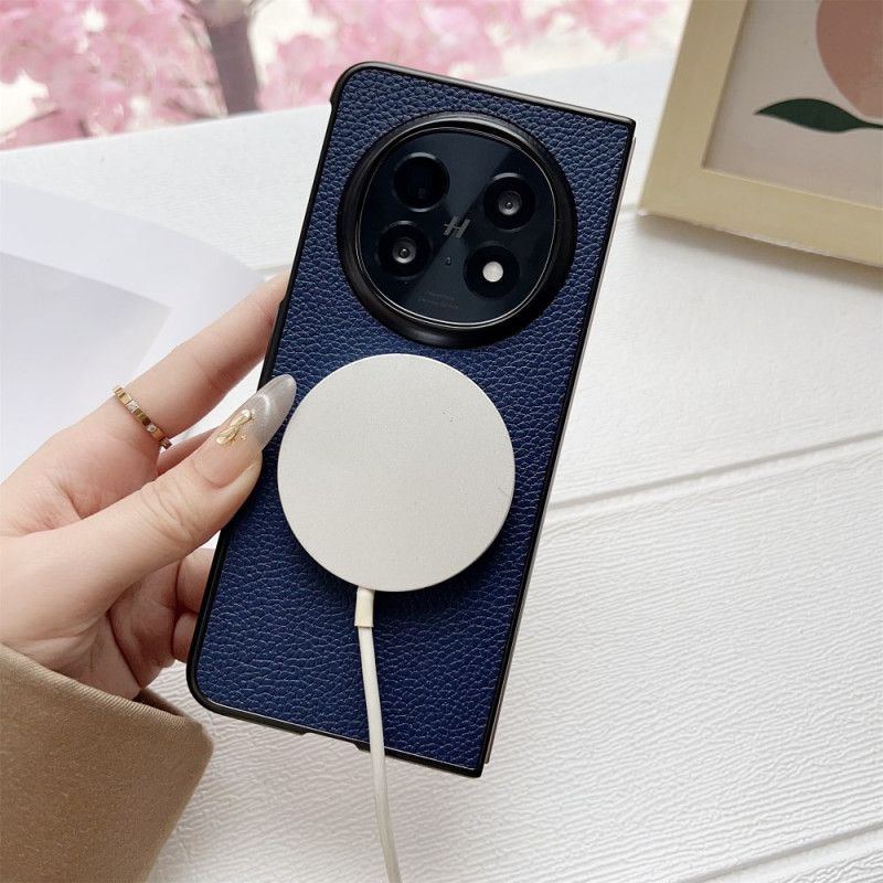 Etui Oppo Find N5 Kompatybilny Z Magsafe Sztuczna Skóra Etui Ochronne