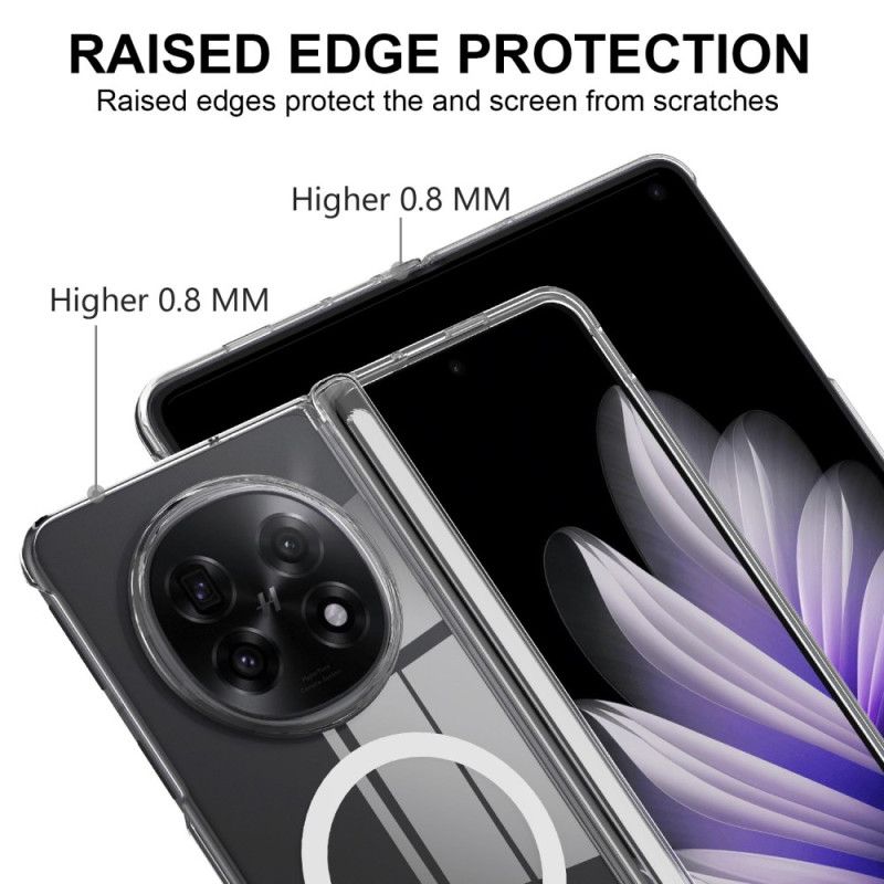 Etui Oppo Find N5 Magnetyczny Przezroczysty