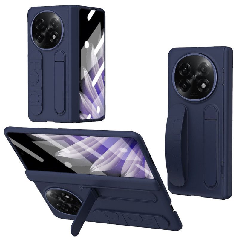 Etui Oppo Find N5 Pełna Ochrona Z Podstawką I Paskiem Etui Ochronne