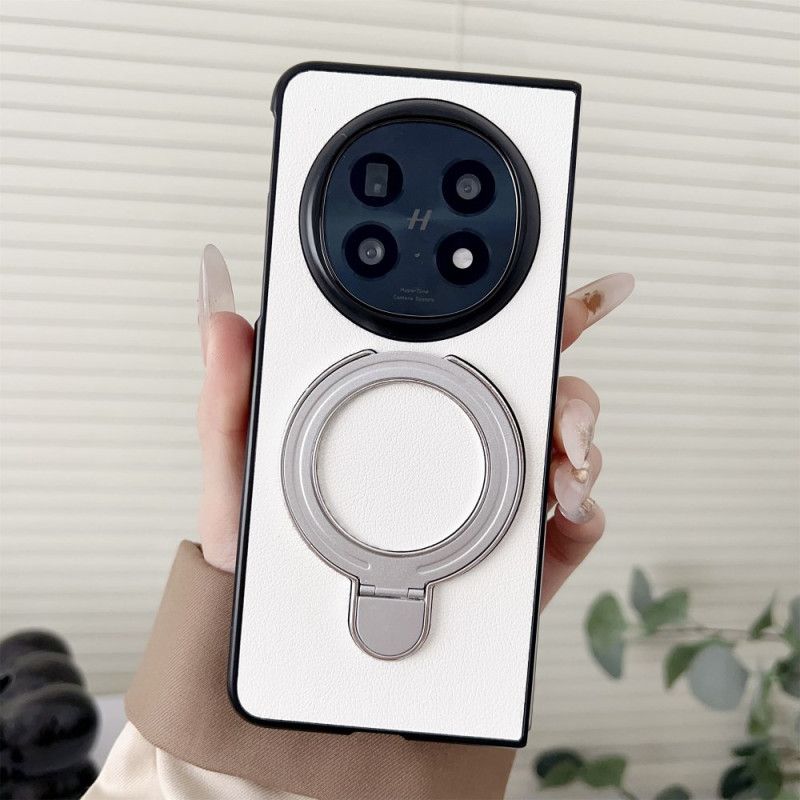 Etui Oppo Find N5 Pierścień Ze Sztucznej Skóry Uchwyt