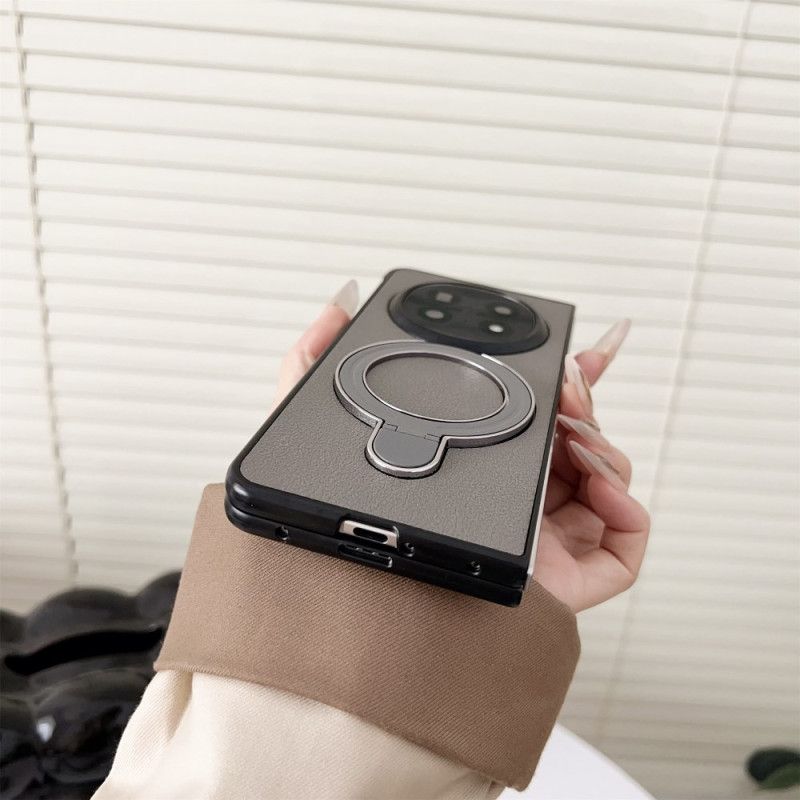 Etui Oppo Find N5 Pierścień Ze Sztucznej Skóry Uchwyt