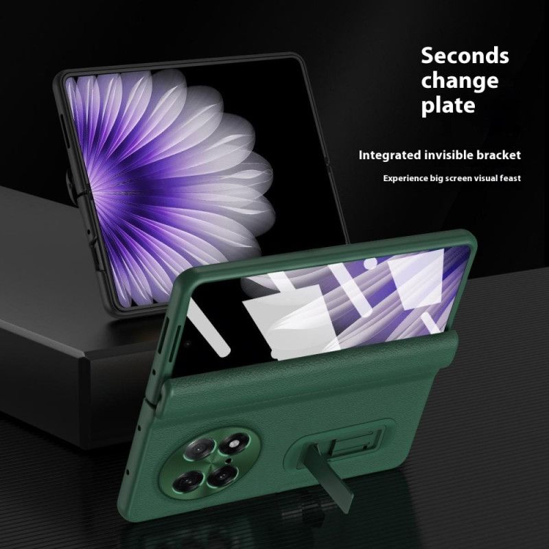 Etui Oppo Find N5 Zintegrowana Podstawka I Folia Ochronna Na Ekran