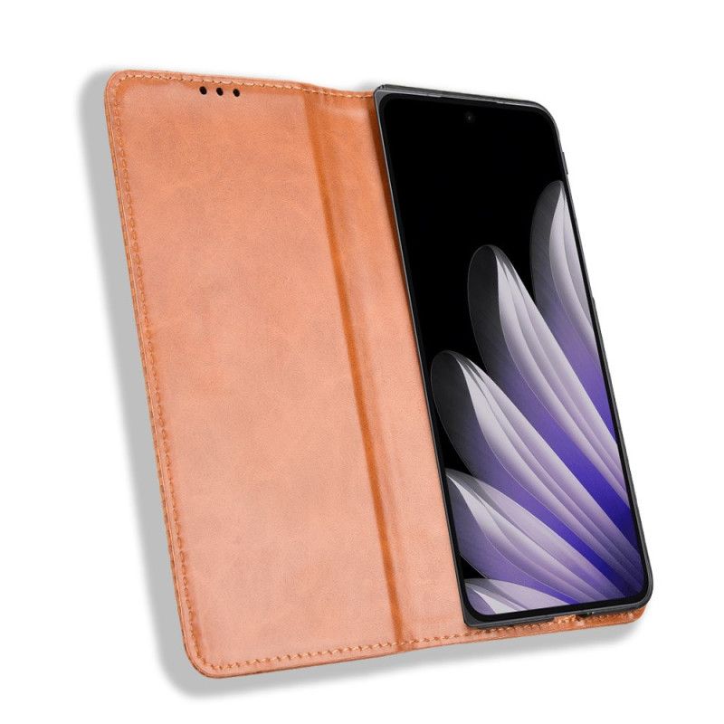 Flip Kotelot Do Oppo Find N5 Ramka W Stylu Vintage