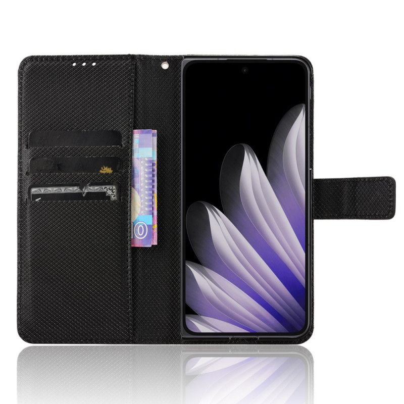 Skórzany Futerał Oppo Find N5 Etui Na Telefon Kropki