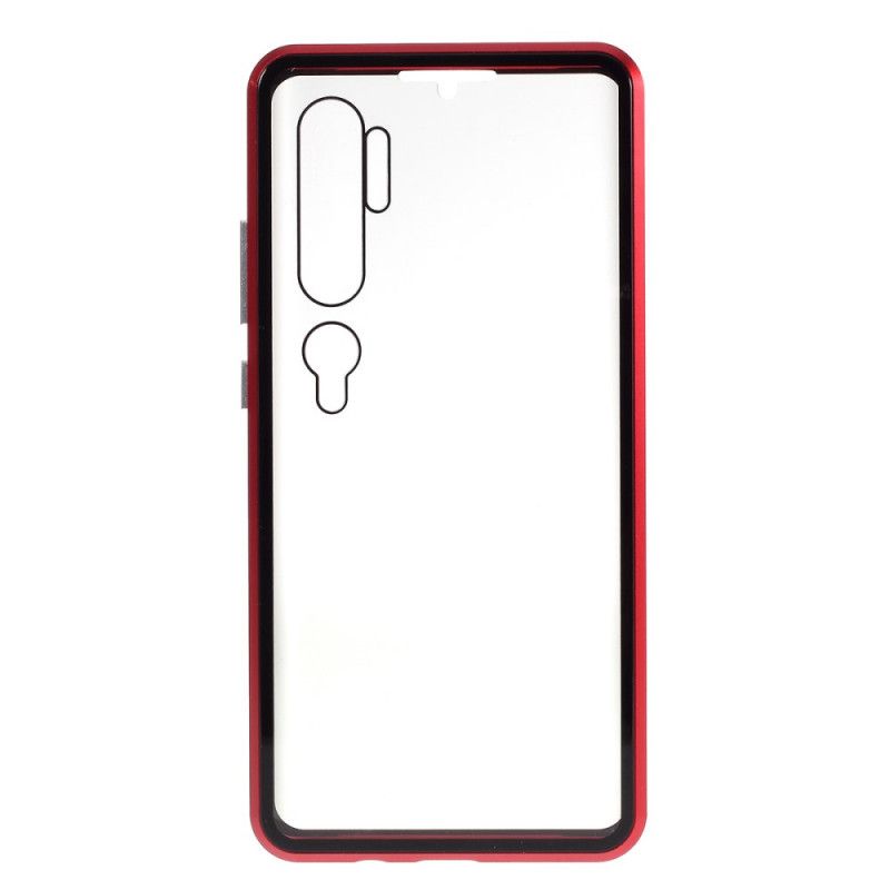 Etui Xiaomi Mi Note 10 / 10 Pro Metalowe Krawędzie I Szkło Hartowane