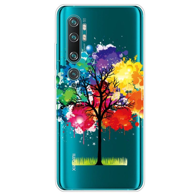 Etui Xiaomi Mi Note 10 / 10 Pro Przezroczyste Drzewo Akwarelowe