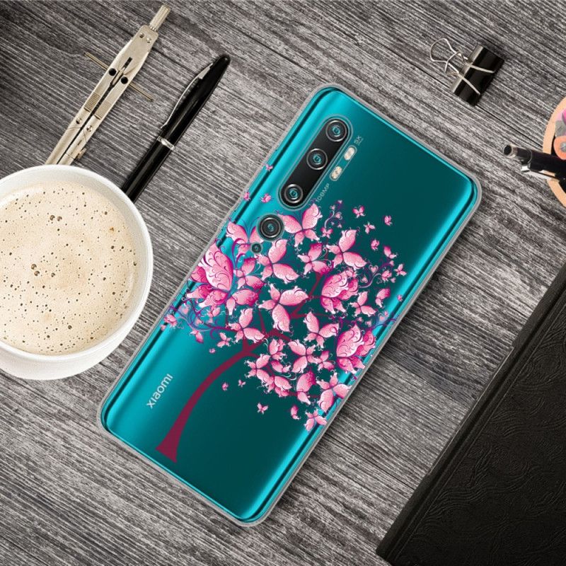 Etui Xiaomi Mi Note 10 / 10 Pro Różowy Wierzchołek Drzewa