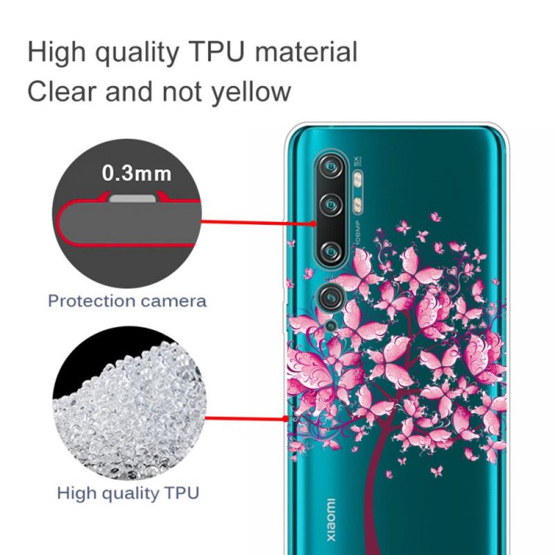 Etui Xiaomi Mi Note 10 / 10 Pro Różowy Wierzchołek Drzewa