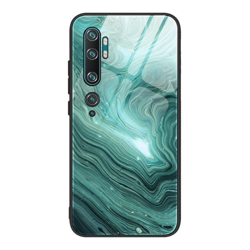 Etui Xiaomi Mi Note 10 / 10 Pro Szkło Hartowane W Kolorze Marmuru Etui Ochronne