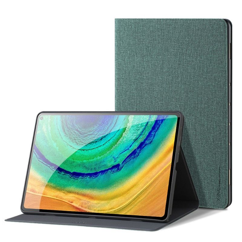 Etui Huawei MediaPad M6 10.8'' Szary Czarny Tkanina Na Poziomie X