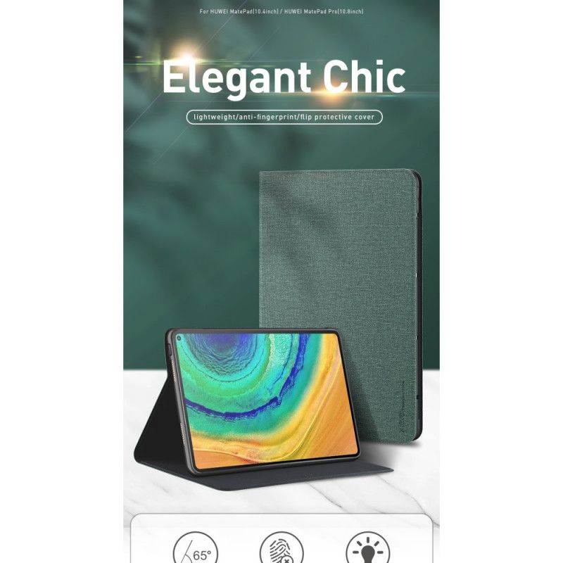 Etui Huawei MediaPad M6 10.8'' Szary Czarny Tkanina Na Poziomie X