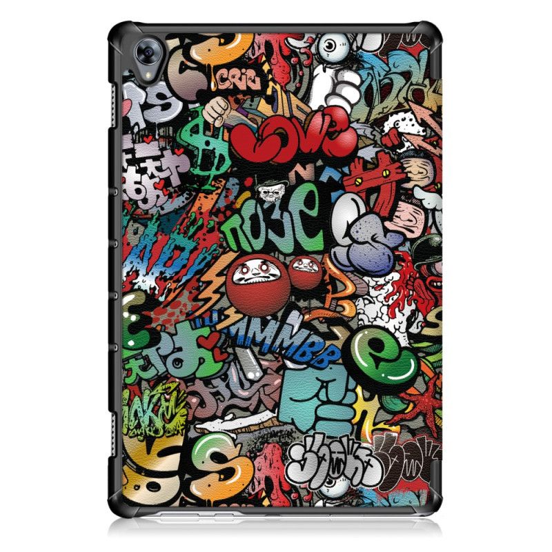 Inteligentna Obudowa Huawei MediaPad M6 10.8'' Wzmocnione Graffiti