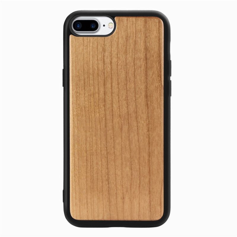 Etui iPhone 6 / 6S Plus Beżowy Naturalne Drewno Etui Ochronne