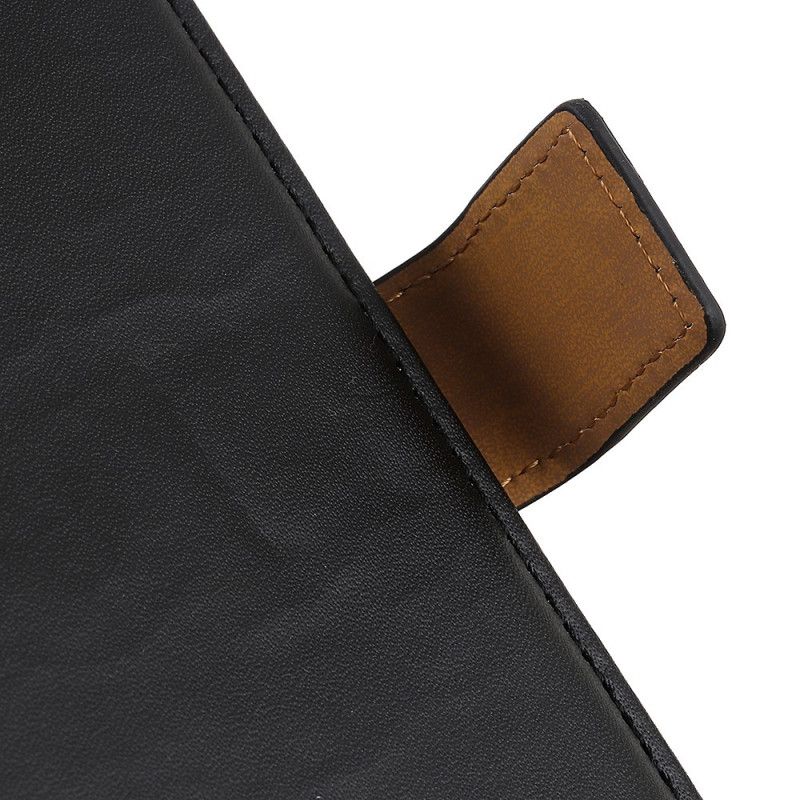 Etui Folio Xiaomi Mi 11 Granatowy Czarny Prosta Sztuczna Skóra Etui Ochronne