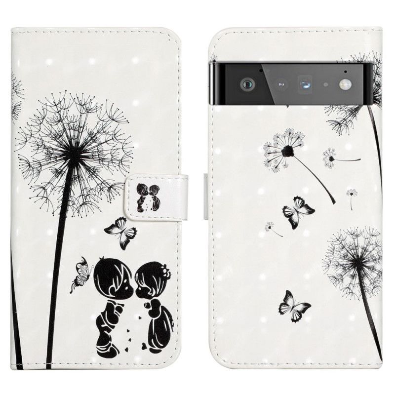 Etui Folio Google Pixel 6 Kochany Dmuchawiec Etui Ochronne