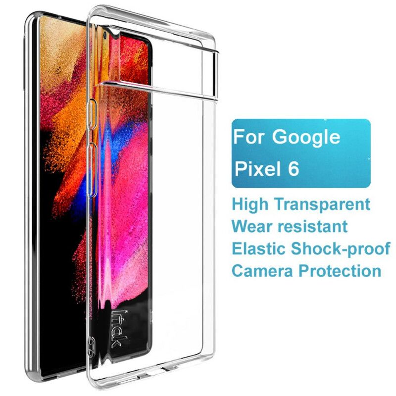 Futerały Google Pixel 6 Etui Na Telefon Imak Przezroczysty Elastyczny