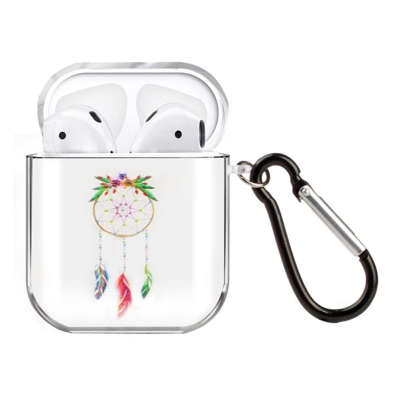 Etui AirPods Przezroczysty Silikonowy Łapacz Snów