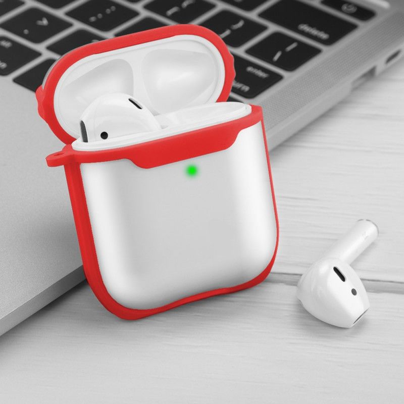 Etui AirPods Szary Czarny Przezroczysty Matowy Etui Ochronne