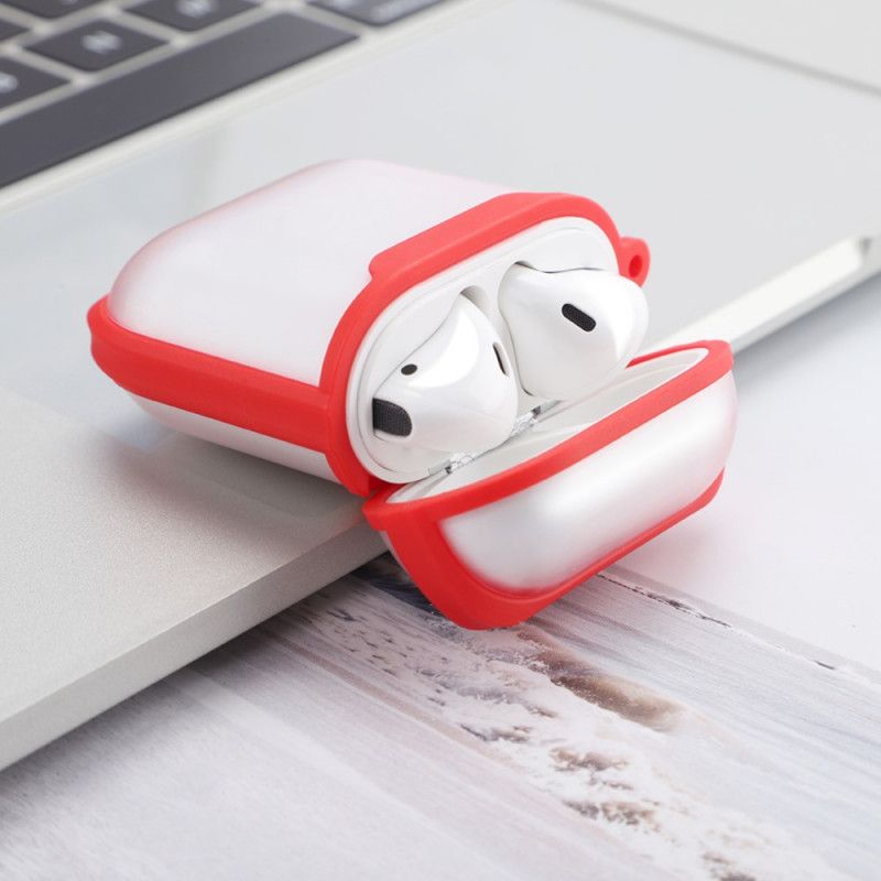 Etui AirPods Szary Czarny Przezroczysty Matowy Etui Ochronne