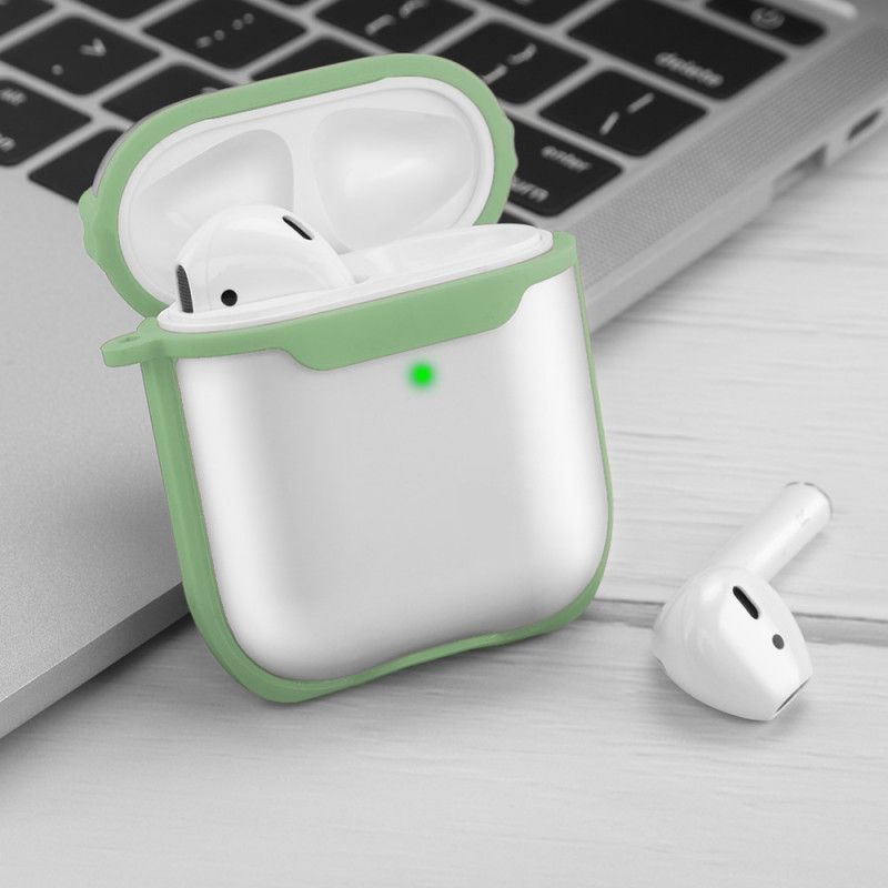 Etui AirPods Szary Czarny Przezroczysty Matowy Etui Ochronne