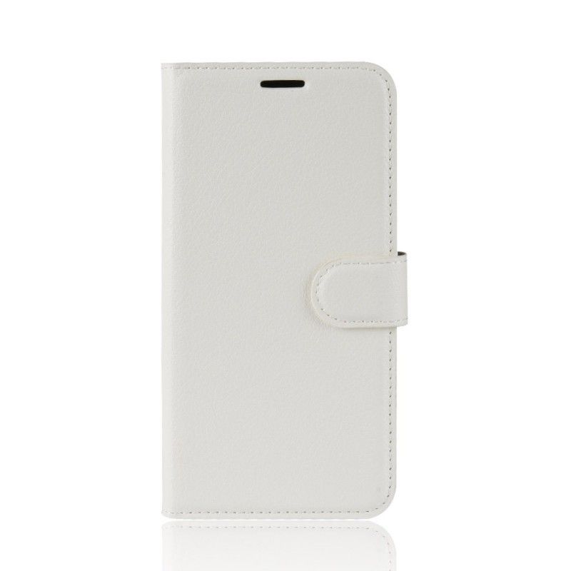 Etui Folio Samsung Galaxy J6 Biały Czarny Klasyczny Etui Ochronne
