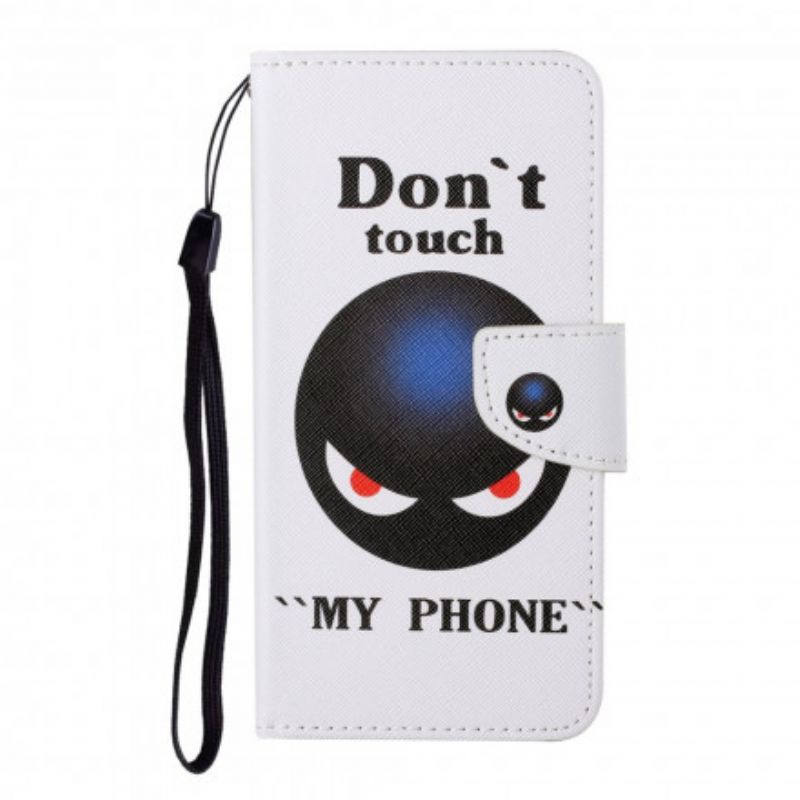 Etui Folio Oppo A15 Nie Dotykaj"my Phone"