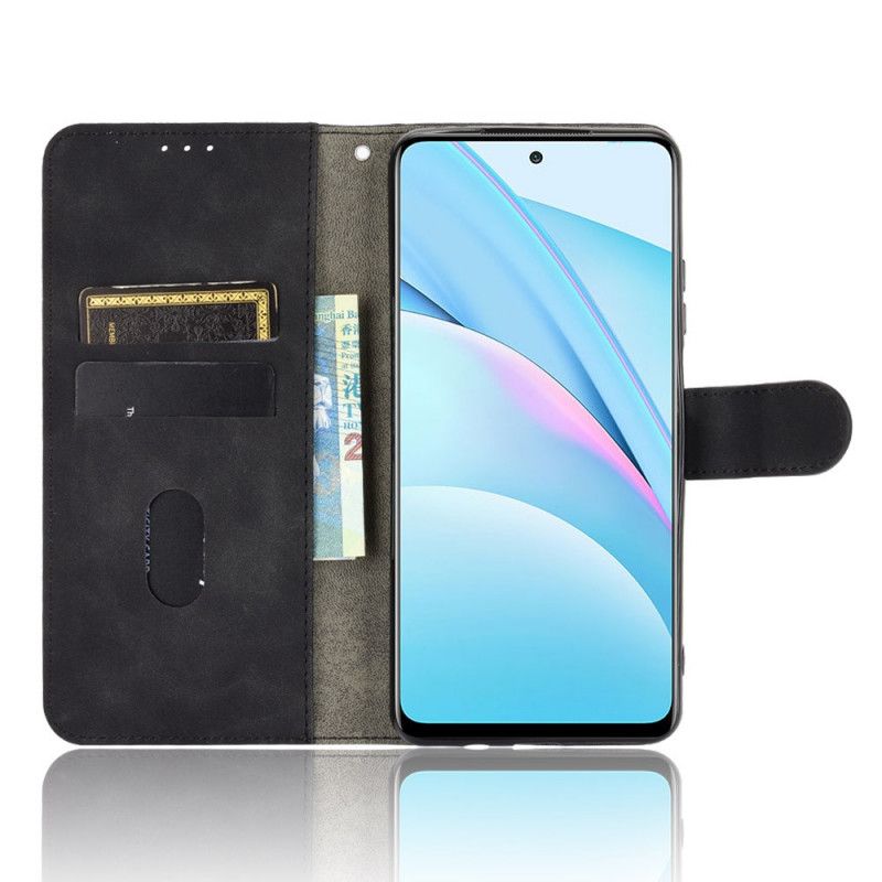 Etui Folio Xiaomi Mi 10T Lite 5G / Redmi Note 9 Pro 5G Magenta Czarny Dotyk Skóry Etui Ochronne