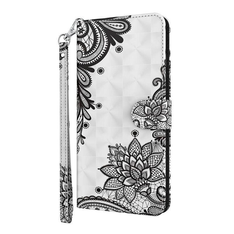 Etui Folio Xiaomi Mi 10T Lite 5G / Redmi Note 9 Pro 5G Szykowna Koronka