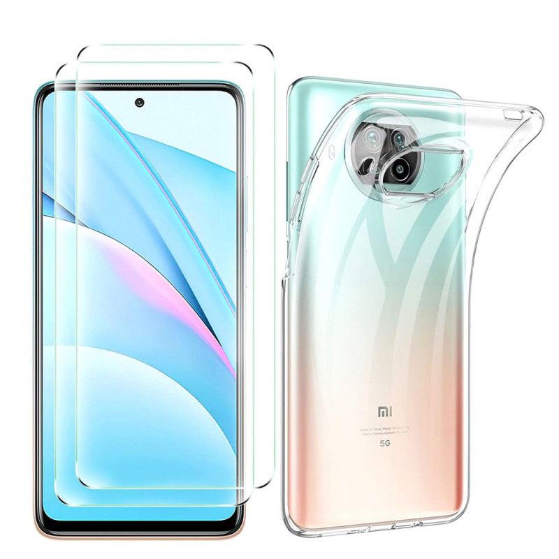 Etui Xiaomi Mi 10T Lite 5G / Redmi Note 9 Pro 5G I Hartowane Szkło Etui Ochronne