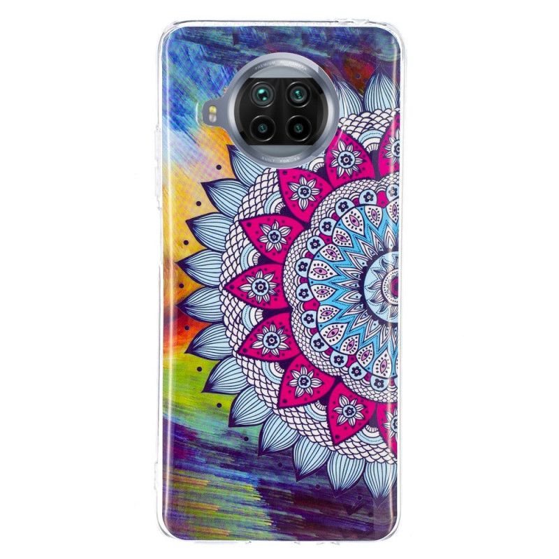 Etui Xiaomi Mi 10T Lite 5G / Redmi Note 9 Pro 5G Mandala W Kolorze Fluorescencyjnym Etui Ochronne