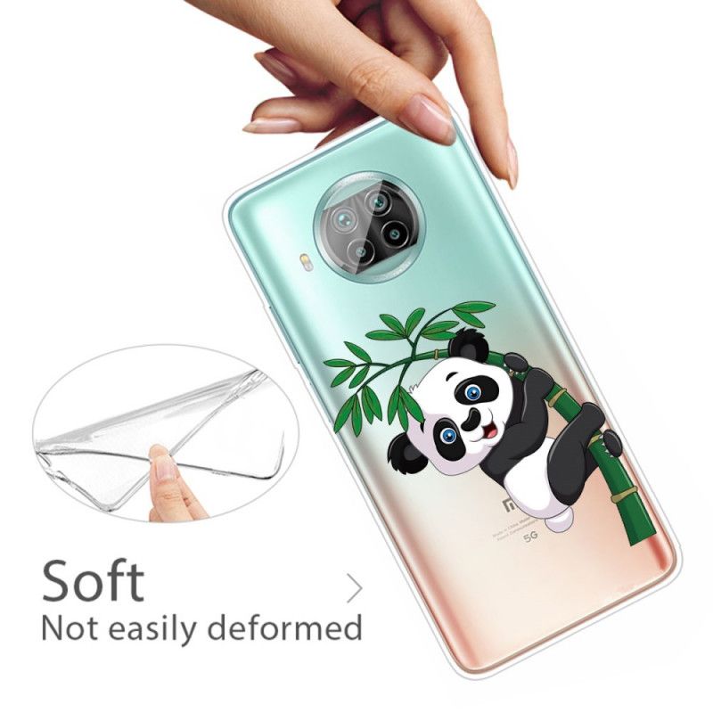 Etui Xiaomi Mi 10T Lite 5G / Redmi Note 9 Pro 5G Panda Na Bambusie Etui Ochronne