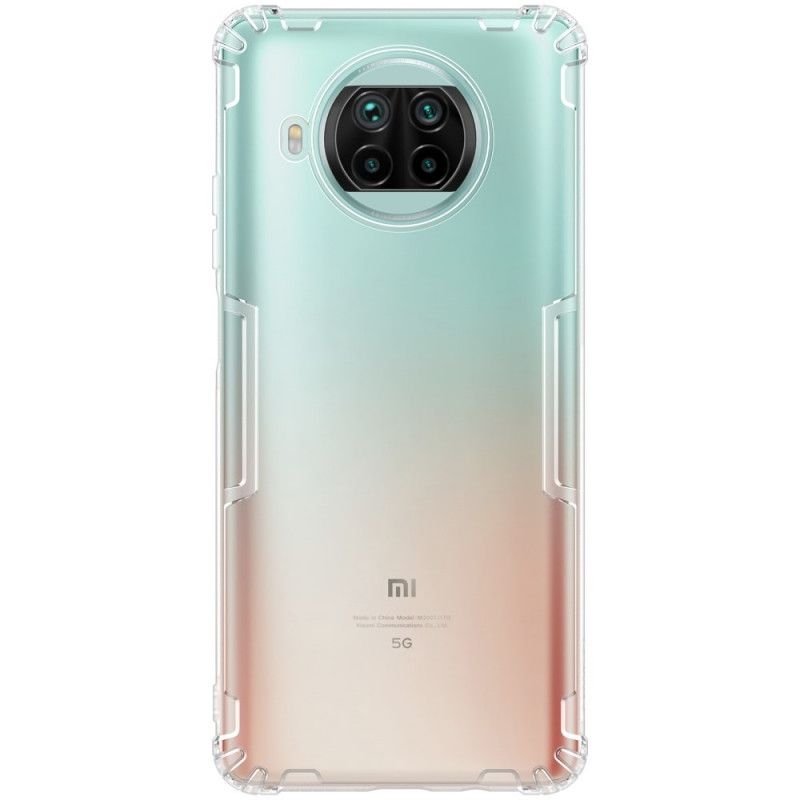 Futerały Xiaomi Mi 10T Lite 5G / Redmi Note 9 Pro 5G Szary Biały Etui na Telefon Naturalny Nillkin