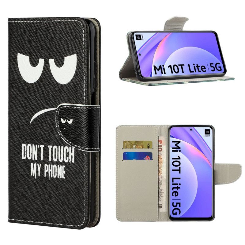 Obudowa Xiaomi Mi 10T Lite 5G / Redmi Note 9 Pro 5G Etui na Telefon Nie Dotykaj Mojego Telefonu