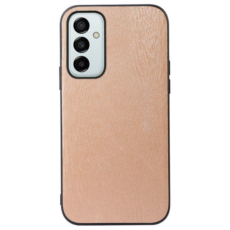 Etui do Samsung Galaxy M23 5G Efekt Drewna Ze Sztucznej Skóry