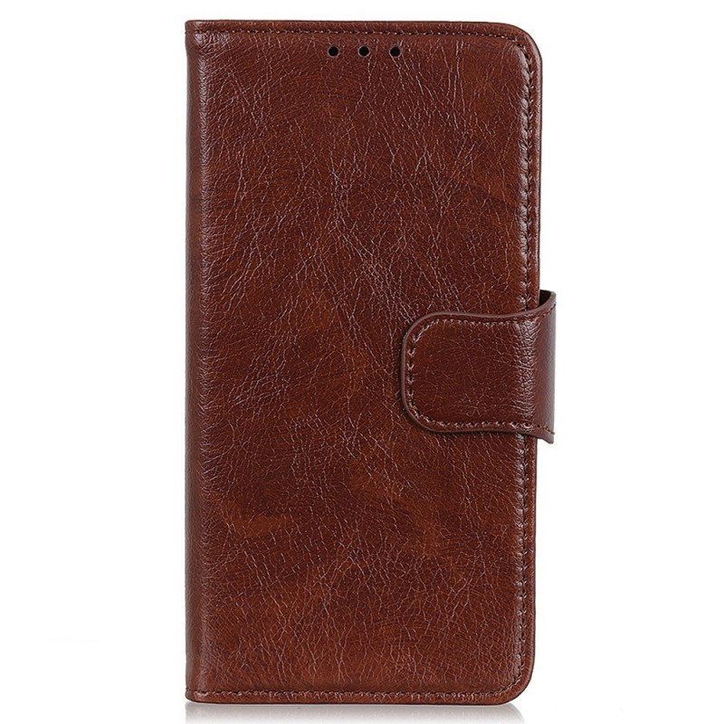 Etui Folio do Samsung Galaxy M23 5G Dwoina Skóry Nappa