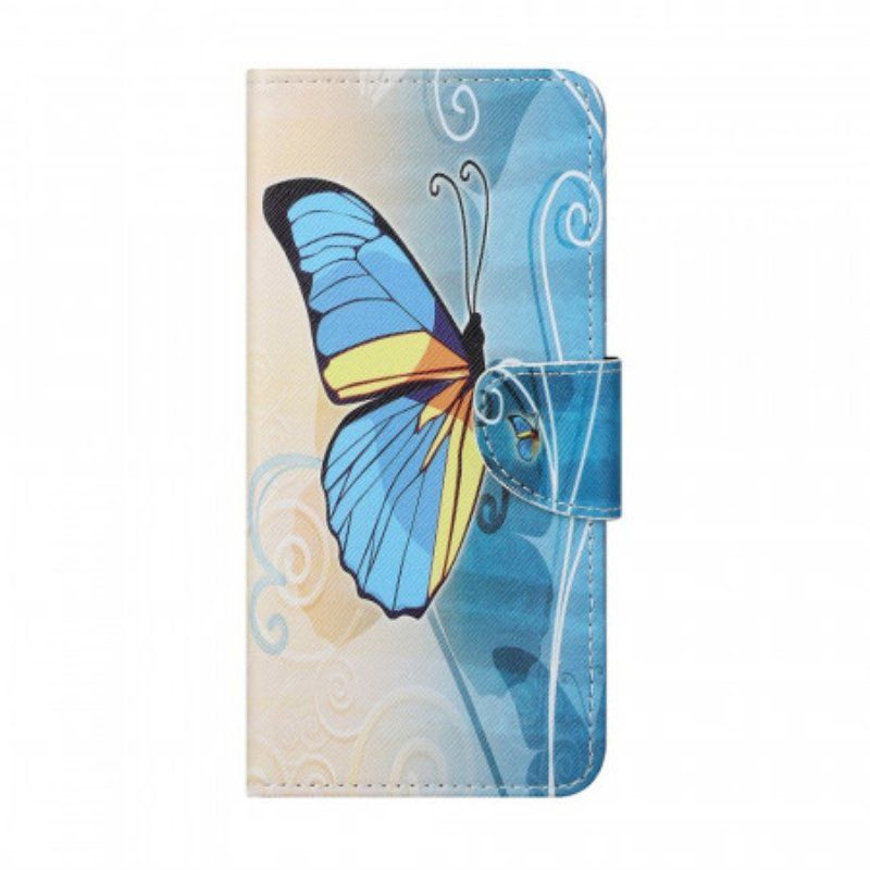 Etui Folio do Samsung Galaxy M23 5G Królewski Motyl