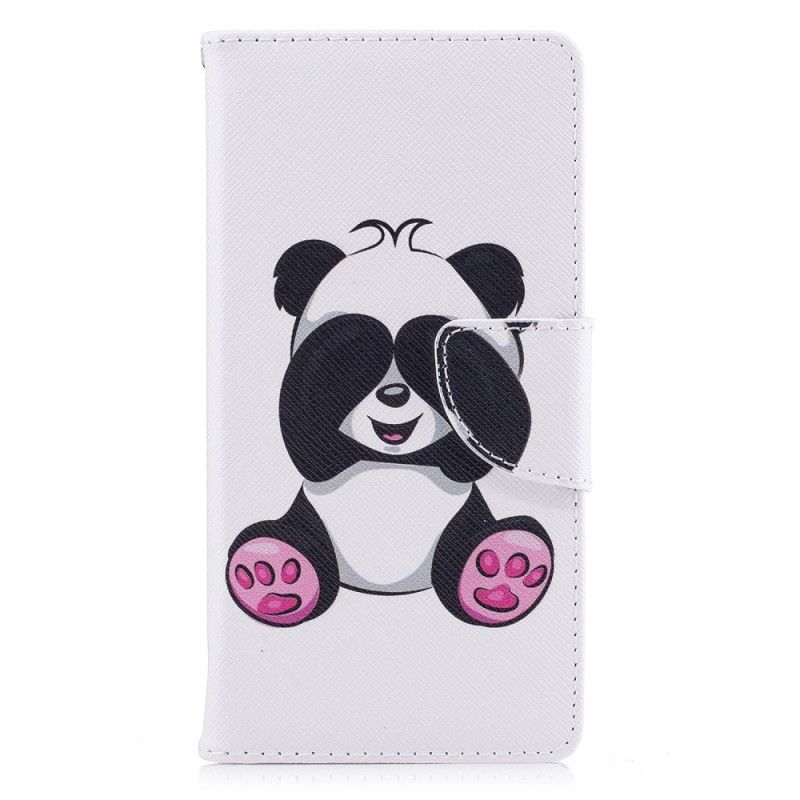 Etui Folio Sony Xperia XA1 Zabawna Panda