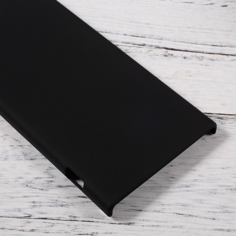 Etui Sony Xperia XA1 Magenta Czarny Guma Więcej Etui Ochronne