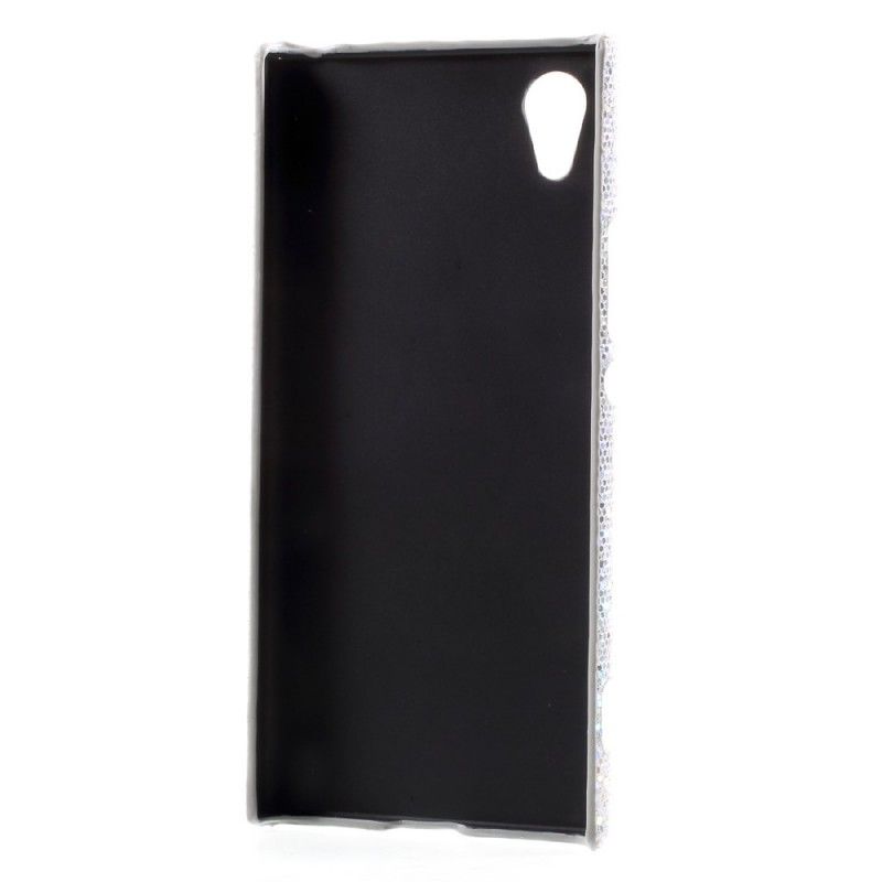 Etui Sony Xperia XA1 Srebrny Cekiny Etui Ochronne