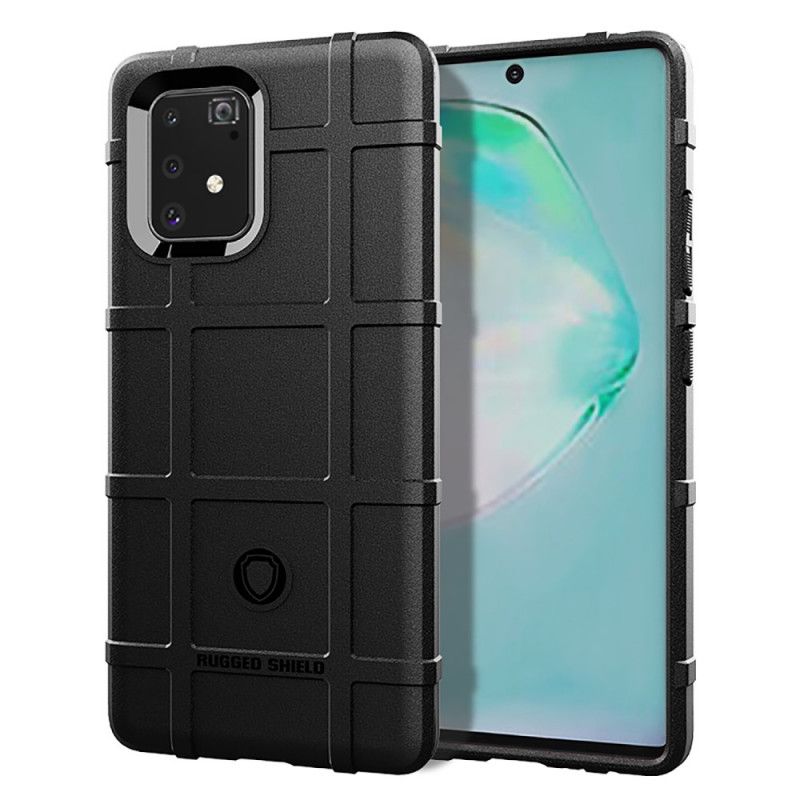 Etui Samsung Galaxy S10 Lite Szary Czarny Wytrzymała Tarcza Etui Ochronne