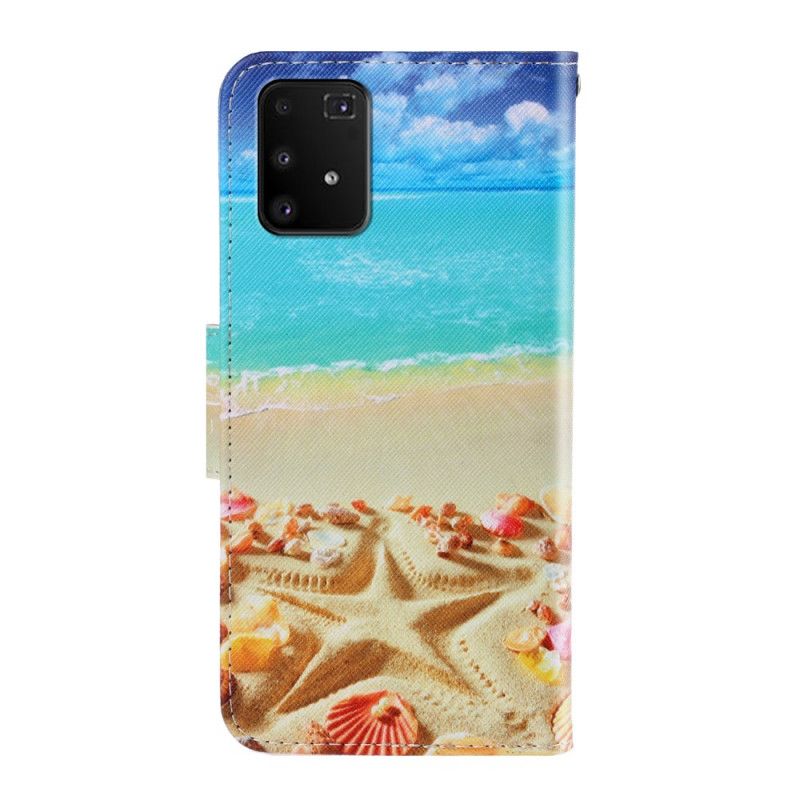 Obudowa Samsung Galaxy S10 Lite Etui na Telefon Plaża Z Paskiem