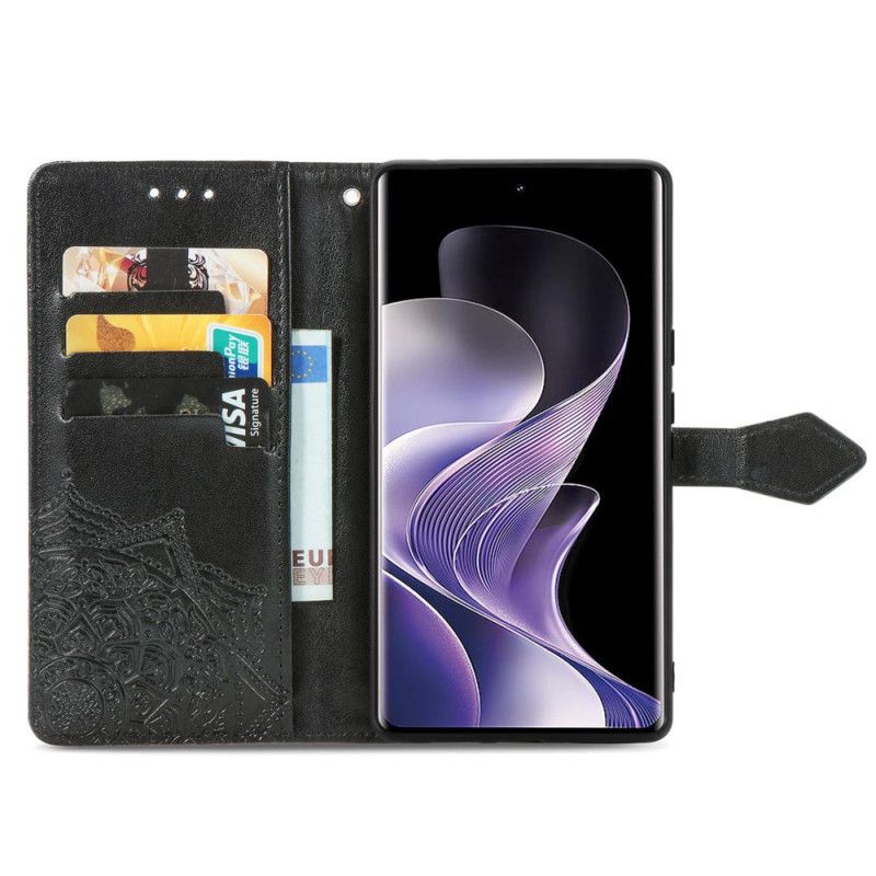 Etui Folio Do Xiaomi Redmi Note 14 Pro Plus 5g Barokowa Mandala