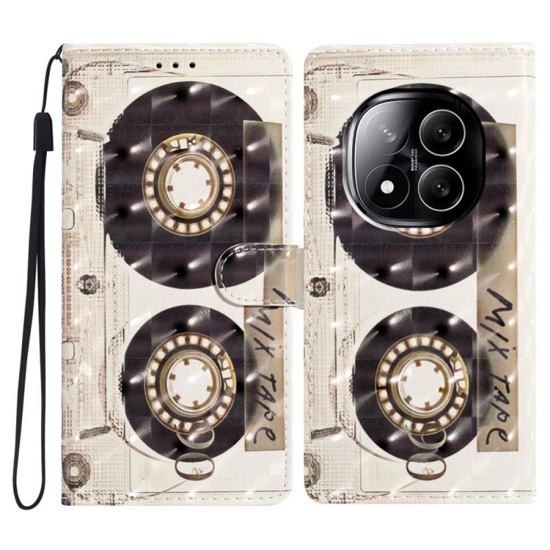 Etui Folio Do Xiaomi Redmi Note 14 Pro Plus 5g Kaseta 3d