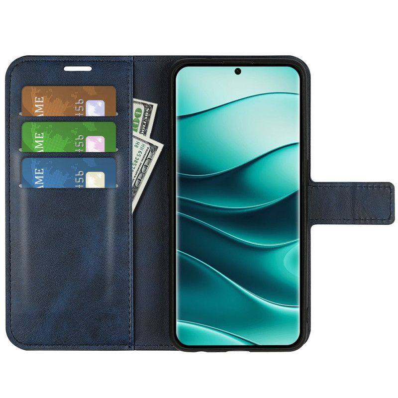 Etui Folio Do Xiaomi Redmi Note 14 Pro Plus 5g Styl Skórzany