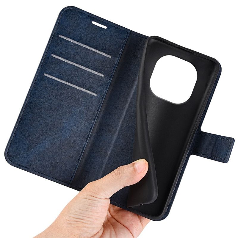 Etui Folio Do Xiaomi Redmi Note 14 Pro Plus 5g Styl Skórzany