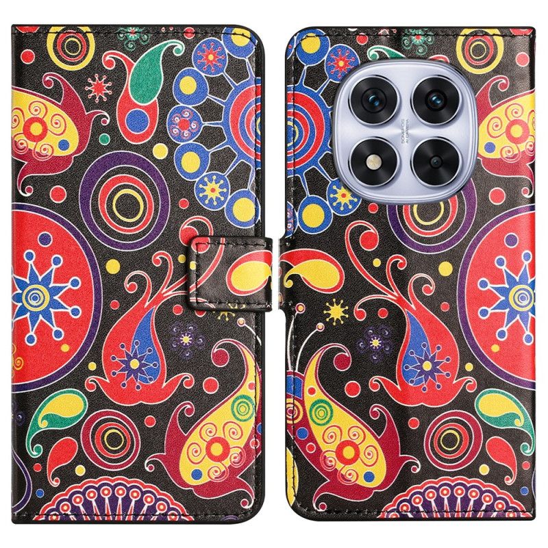 Etui Folio Do Xiaomi Redmi Note 14 Pro Plus 5g Wzór Galaktyki