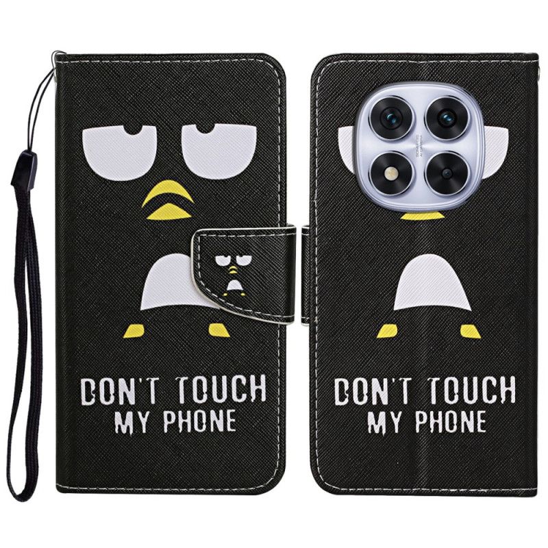 Etui Folio Do Xiaomi Redmi Note 14 Pro Plus 5g Wzór Pingwina