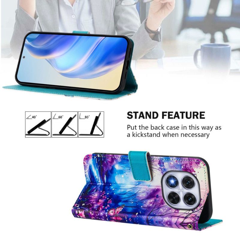 Etui Folio Xiaomi Redmi Note 14 Pro Plus 5g Dolina Snów Etui Ochronne